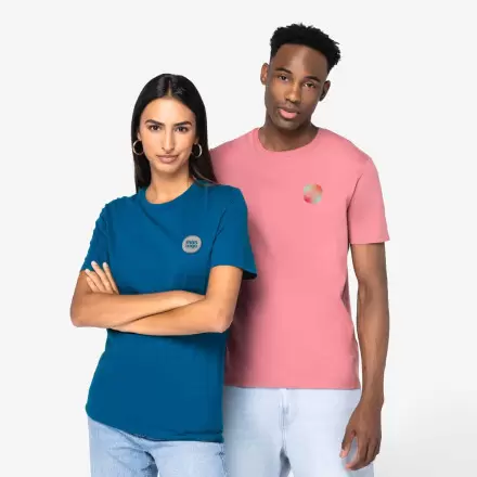 TEE SHIRT MIXTE PERSONNALISABLE 180G COULEUR 'LIGNAGE'