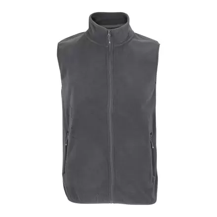 VESTE POLAIRE PERSONNALISÉE SANS MANCHE 'FACTOR' - anthracite