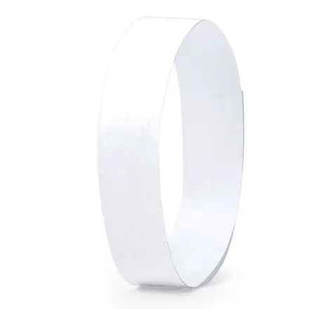 BRACELET TYVEK® EN PAPIER PERSONNALISABLE 'GUEST 1.9' - blanc