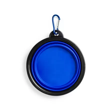  GAMELLE PLIABLE PERSONNALISABLE  POUR ANIMAUX 'TARA'  - bleu