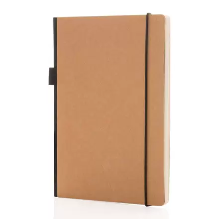 CARNET A5 PERSONNALISABLE AVEC SOUFFLET 'FLODI' - beige