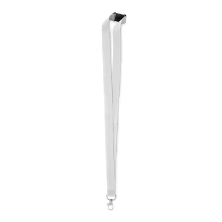 TOUR DE COU PERSONNALISABLE 'LUCO' - blanc