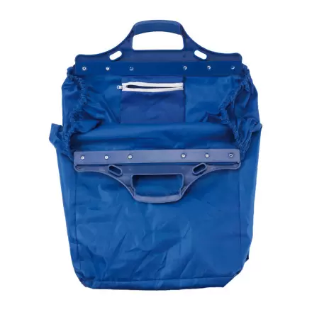 SAC SHOPPING PUBLICITAIRE CHARIOT 'LORA' - bleu