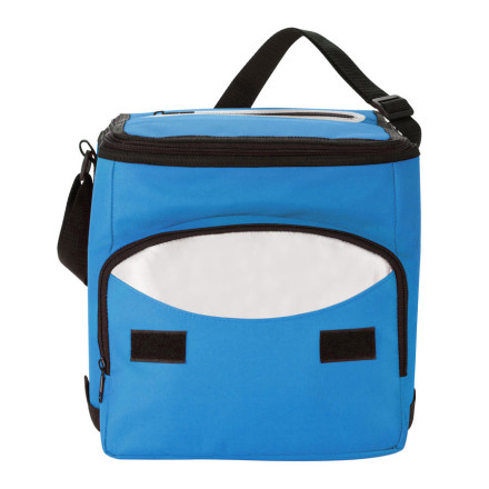 SAC PLIABLE ISOTHERME PUBLICITAIRE 'ISOLUNCH' - bleu