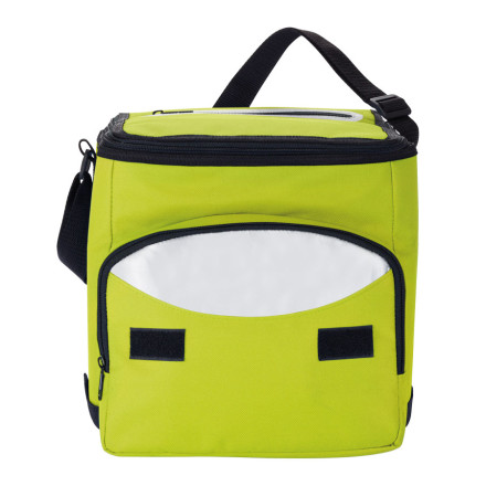 SAC PLIABLE ISOTHERME PUBLICITAIRE 'ISOLUNCH' - vert