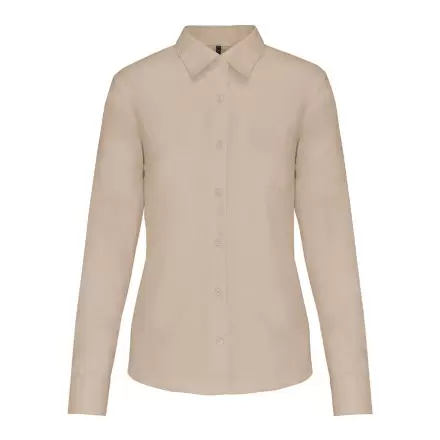 CHEMISE PUBLICITAIRE FEMME ML 'KARIBAN' - angora