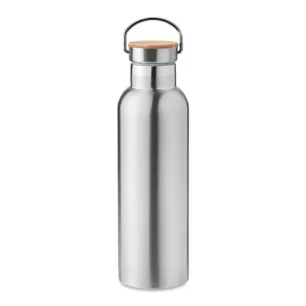 BOUTEILLE ISOTHERME PERSONNALISABLE 750 ML 'HOLLY' 4J - argenté mat