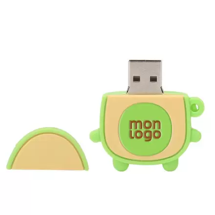CLE USB SUR MESURE 3 COLORIS 'FORMA' 1 GO A 32 GO - sur-mesure