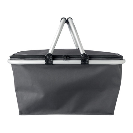 PANIER PUBLICITAIRE PLIABLE 'CARPI' - gris
