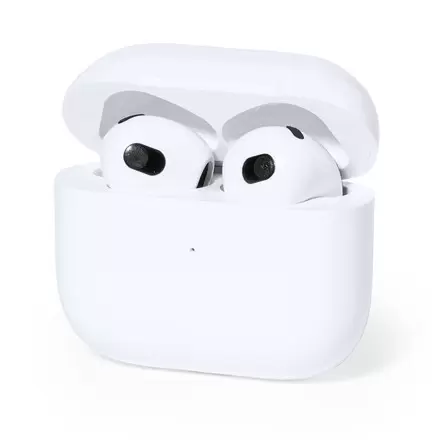 ECOUTEURS BLUETOOTH® PUBLICITAIRES 'AIRPI' - blanc