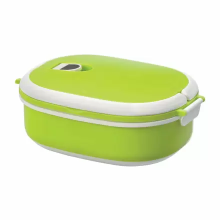 BOITE REPAS PUBLICITAIRE 'PRANZO' 4J - citron vert/blanc
