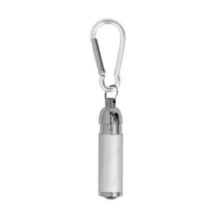 PORTE-CLE LAMPE PERSONNALISABLE 'LOWY' - argenté
