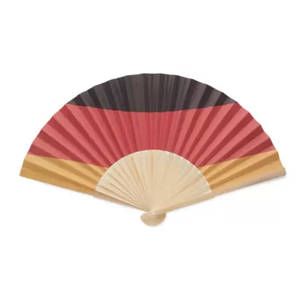 EVENTAIL EN BAMBOU PERSONNALISABLE 'FANNY FLAG' - allemagne