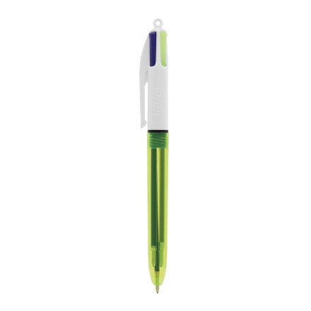 stylo 4 couleurs Bic fluo