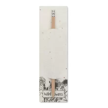 CRAYON PAPIER ENSEMENCE PERSONNALISABLE 'OSIVO' - blanc