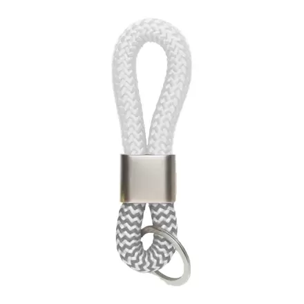 PORTE CLE CORDE DOUBLE PERSONNALISABLE 'KALOU PLUS' - au choix