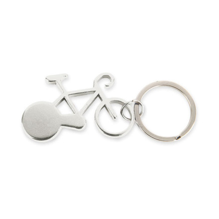 Porte-clés étiquette sérigraphiée - Mon beau vélo