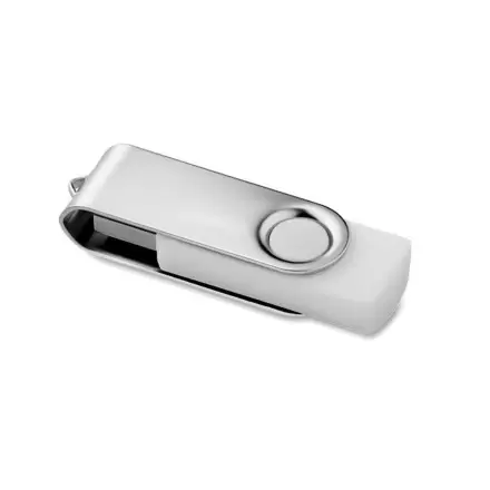 EXPRESS 72H - CLÉ USB PERSONNALISÉE 'TWISTER' 4GO  - blanc
