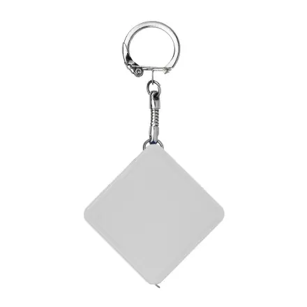 METRE PORTE-CLE PERSONNALISABLE 'NELIO' - blanc