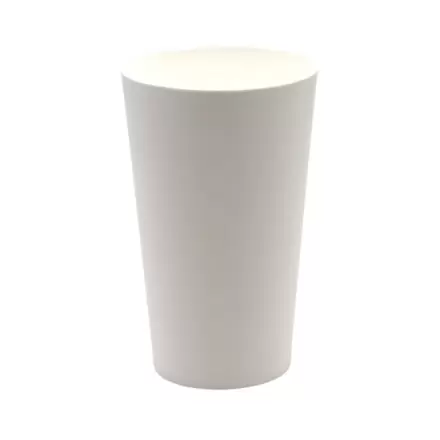 GOBELET PERSONNALISÉ RÉUTILISABLE QUADRI 30 CL 'CUP' - blanc opaque