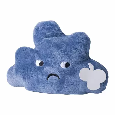 PELUCHE REVERSIBLE PERSONNALISABLE 'CLOUD' - blanc/bleu