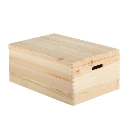 Caisse de rangement en bois, personnalisable