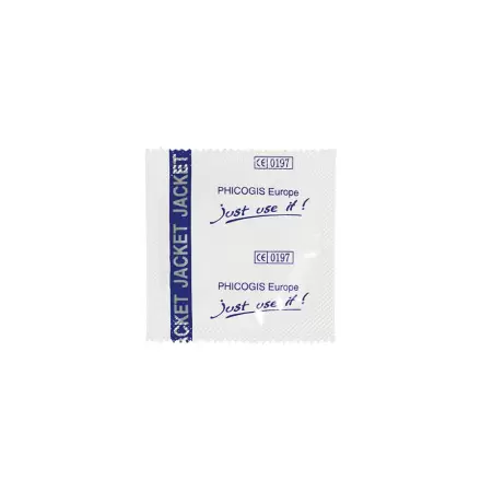 PRESERVATIF POCHETTE PERSONNALISABLE 'KONDA' - quadrichromie