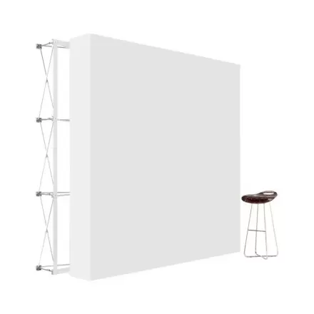 STAND PARAPLUIE PERSONNALISÉ 'VELCRO' - 2,3 x 2,3 mètres