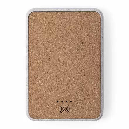 POWERBANK 5000 MAH PERSONNALISABLE 'KRITI INDUCTION' - marron