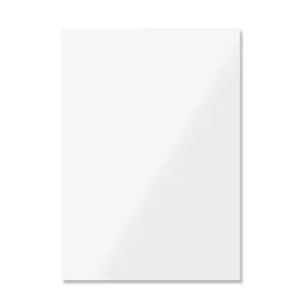 CARTE D'INVITATION PERSONNALISÉE EN QUADRICHROMIE - blanc - A5