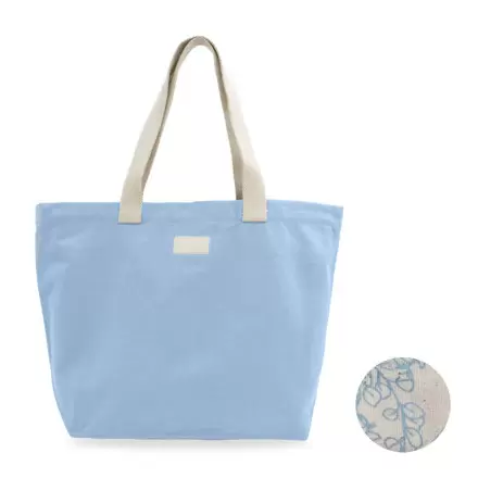 SAC BOAT PERSONNALISABLE STUDIO BY HINDBAG 'HORTENSE' - azur