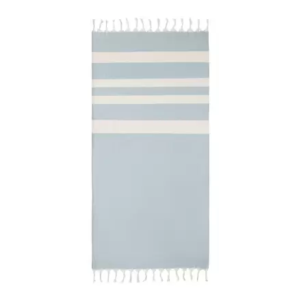 FOUTA PERSONNALISÉE 'HORTENSE 140'  - bleu