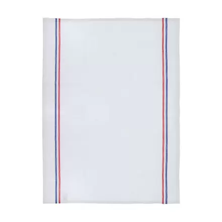 TORCHON EN COTON PERSONNALISE 175G/M² MIF 'VESTLY' - blanc