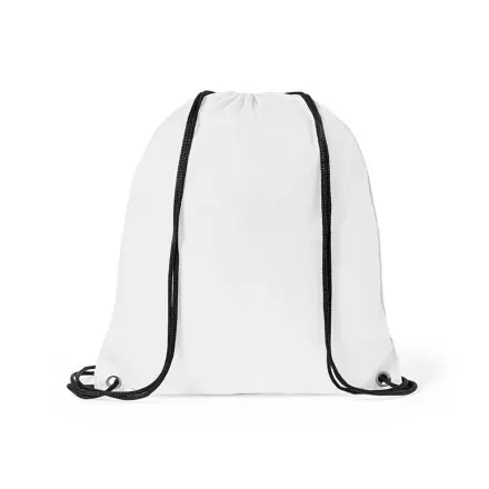 SAC A DOS CORDON PERSONNALISABLE 'KRINKY' - blanc