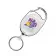 PORTE BADGE PUBLICITAIRE CORDON DEROULANT 'PLAGNA'