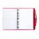 CARNET À SPIRALE PERSONNALISÉ A6 AVEC STYLO 'TURINO'