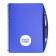 CARNET À SPIRALE PERSONNALISÉ A5 AVEC STYLO 'TURINO'