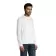 TEE SHIRT HOMME MANCHES LONGUES 'MONARCH' BLANC 150 GR/M²