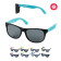 LUNETTES DE SOLEIL BICOLORES PERSONNALISÉS 'NEON'