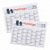 CALENDRIER DE BANQUE RIGIDE PERSONNALISE 55X40,5 CM 'PLANNING'
