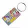 PORTE CLES PERSONNALISÉ SUR MESURE EN ZAMAC 2D 'CUSTOM'