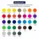 BRACELET EVENEMENTIEL PERSONNALISABLE EN VINYLE 'PUNCHY' 