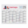 MINI CALENDRIER DE BANQUE PUBLICITAIRE RIGIDE 27x20,8CM 'CALENDY'
