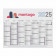 MINI CALENDRIER DE BANQUE PUBLICITAIRE RIGIDE 27x20,8CM 'CALENDY'