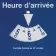 DISQUE DE STATIONNEMENT PERSONNALISÉ 'APARKA'