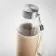 BOUTEILLE PERSONNALISABLE EN VERRE ET JUTE 'BOCA TOUCH'
