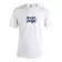 TEE SHIRT BLANC PERSONNALISABLE MIXTE 'LEYA' 130 GR/M²
