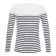 TEE SHIRT PERSONNALISÉ RAYÉ FEMME 'MATELOT'