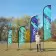 DRAPEAU PUBLICITAIRE ORIFLAMME PLUME + PLAQUE ACIER 'DRAPUS'