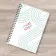 CARNET PERSONNALISÉ A4 À SPIRALES SUR MESURE 'MYNOTE'